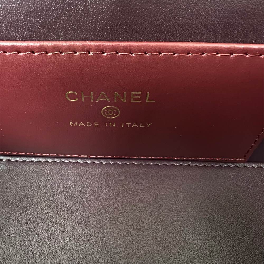 Ch**el Long Vanity with Leather Strap(HIGH-END GRADE)