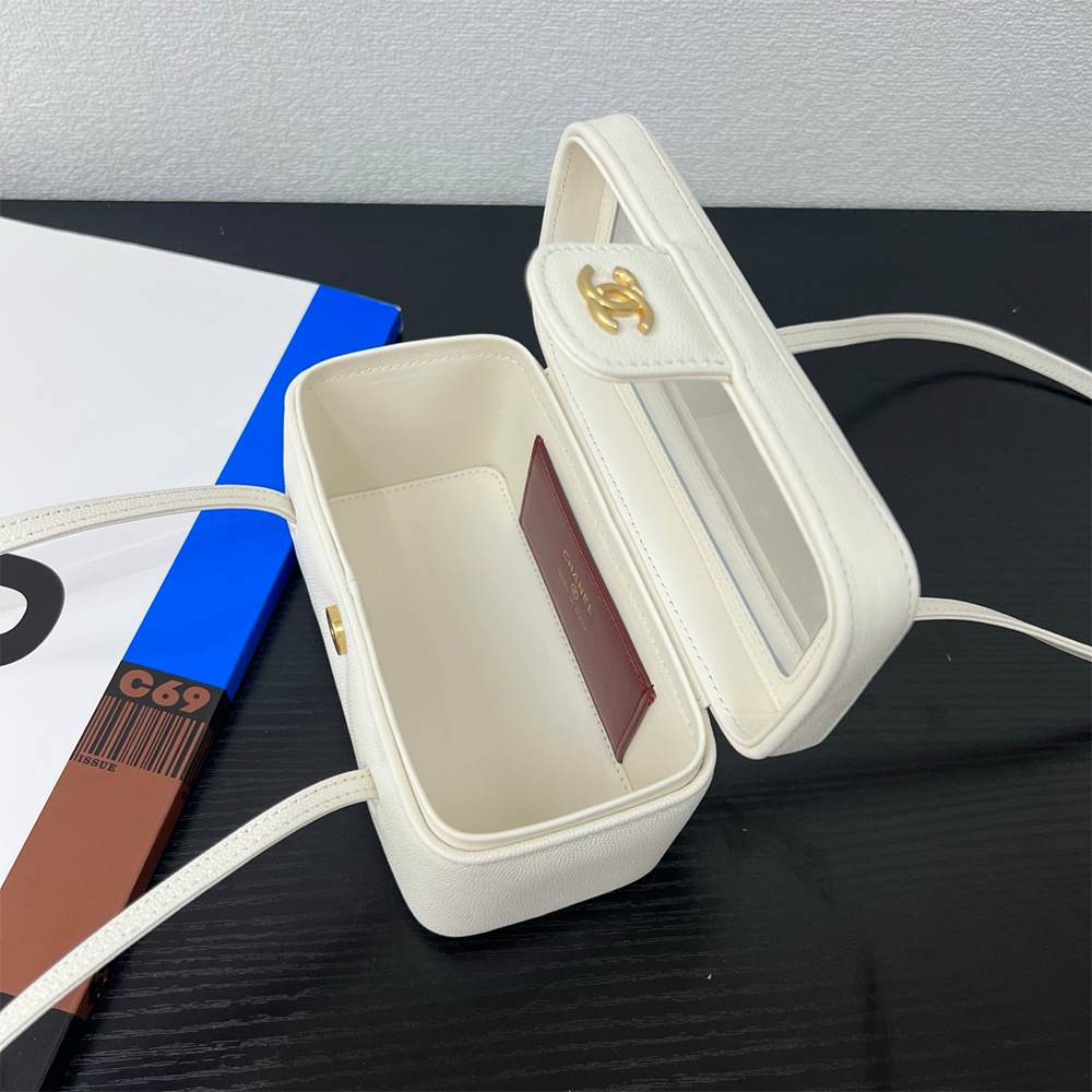 Ch**el Long Vanity with Leather Strap(HIGH-END GRADE)
