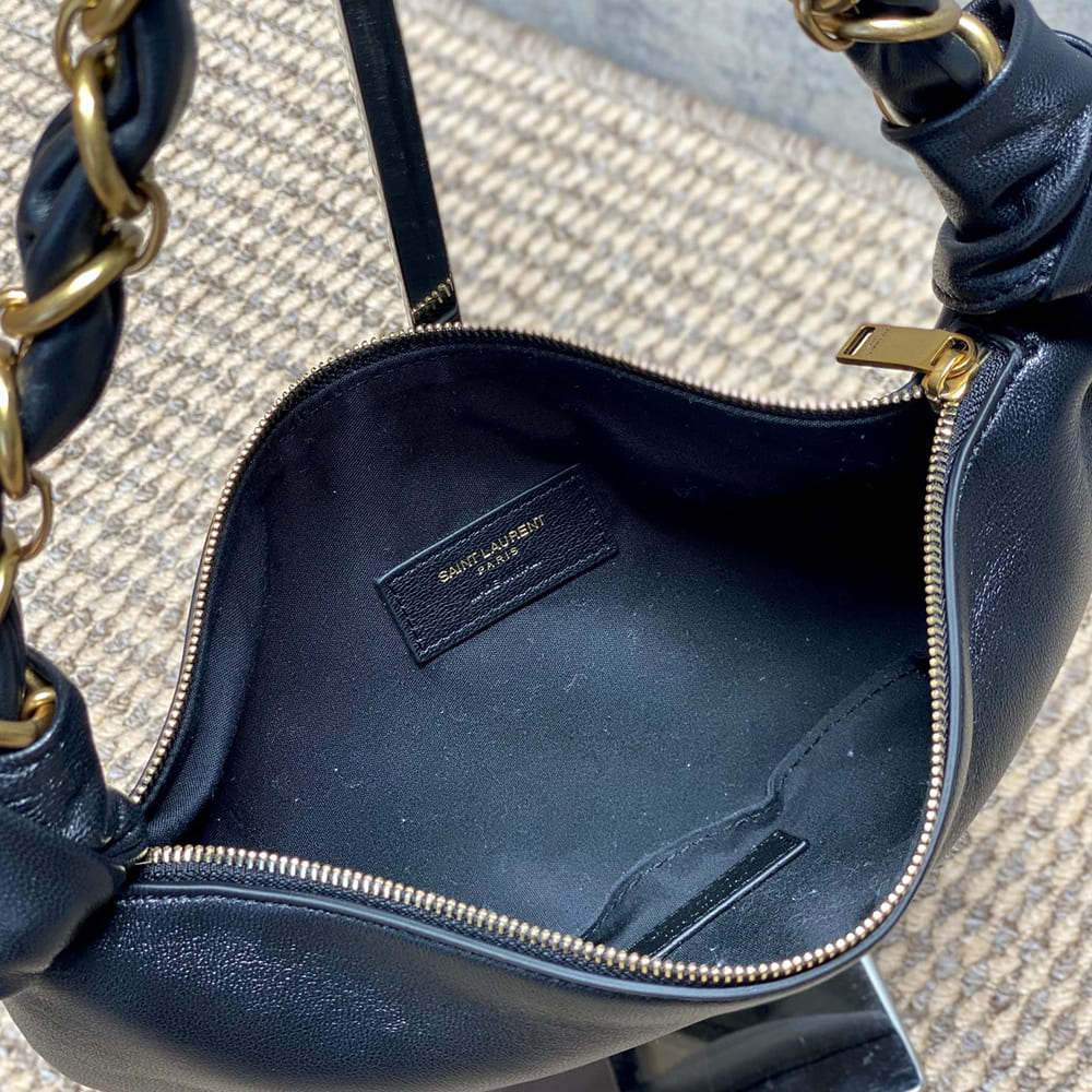Y51 AMALIA mini hobo in lambskin(HIGH-END GRADE)