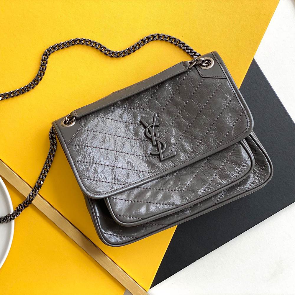 Y51 NIKI medium in vintage leather(HIGH-END GRADE)