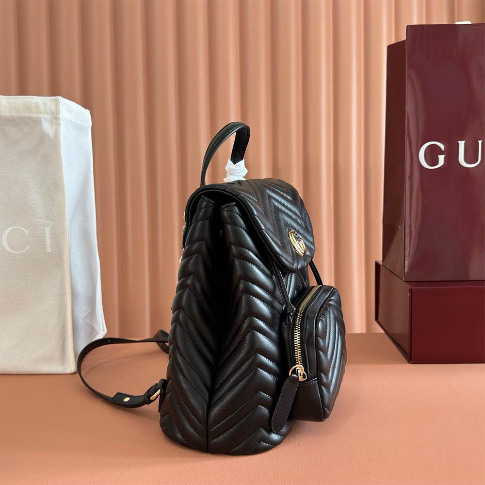 GG Marmont small backpack(HIGH-END GRADE)