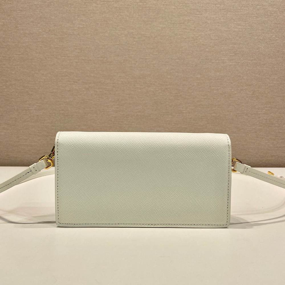 Pra*a Saffiano leather mini-bag(HIGH-END GRADE)