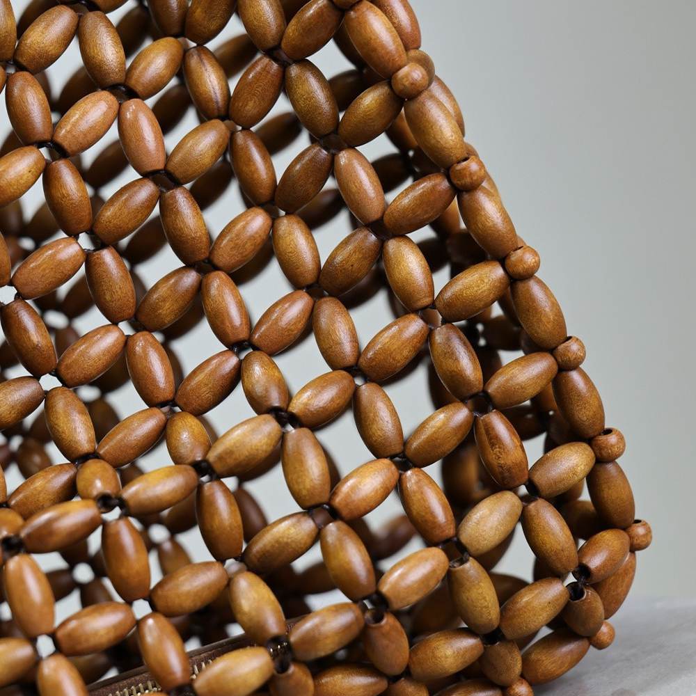 Y51 LE 5 À 7 large in wood beads(HIGH-END GRADE)