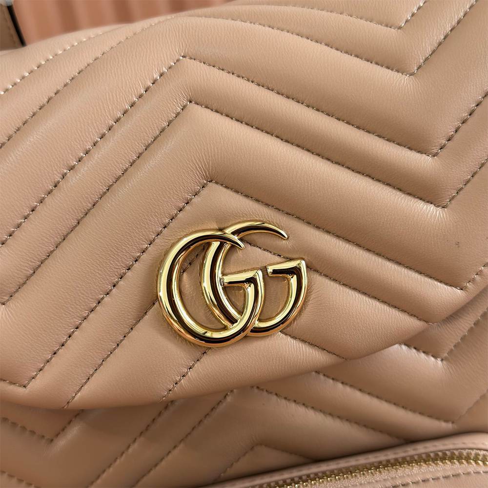 GG Marmont small backpack(HIGH-END GRADE)