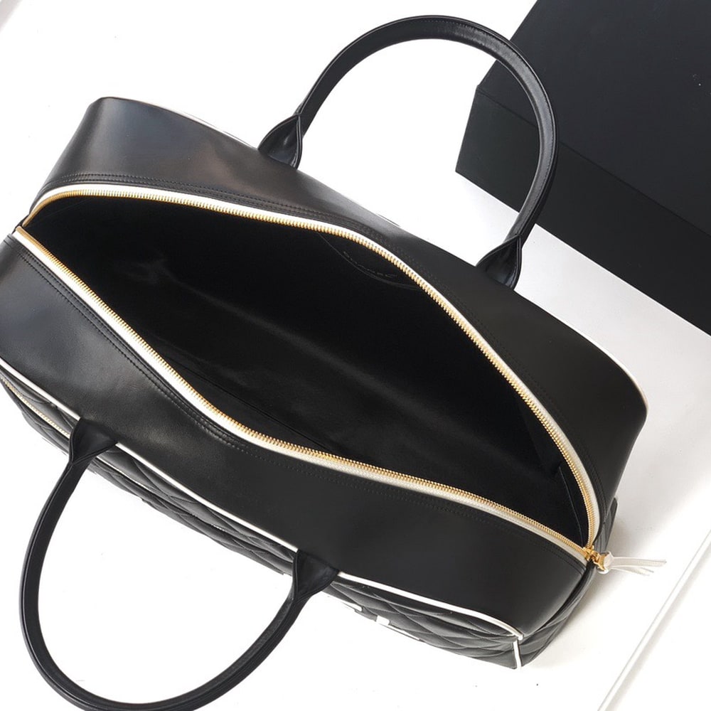 Ch**el Vintage Logo Bowler Bag(HIGH-END GRADE)
