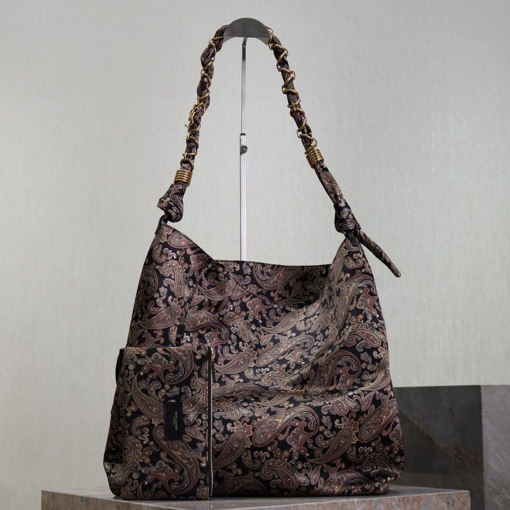 Y51 Amalia Silk Twill with CASSANDRE Jewelry Chain(HIGH-END GRADE)