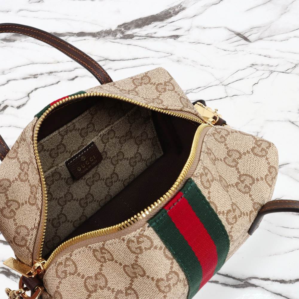 Gvc*1 Mini boston bag with Web