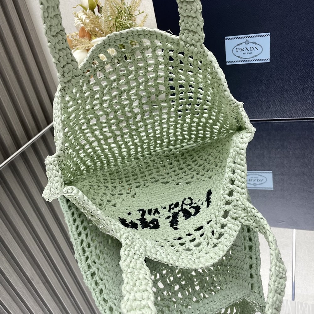 Pra*a Crochet tote bag(HIGH-END GRADE)